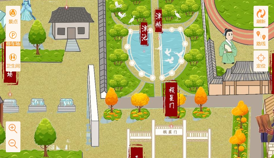 萨迦手绘地图景区语音讲解导览系统：智慧景区建设的基石